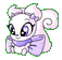 a purple baby usul neopet