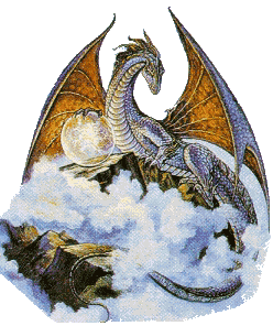 a dragon atop an orb